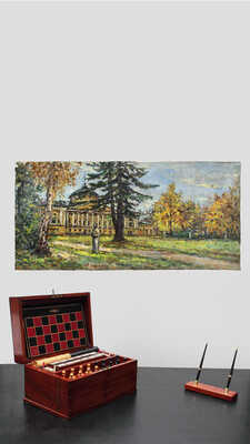 Безикович Борис Николаевич. Останкино. В парке